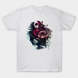 Rose - Cyber flower girl T-Shirt